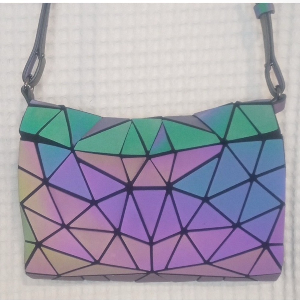 ARTISAN Unique Geometric Multicolor Crossbody Bag, NWOT (MK3)